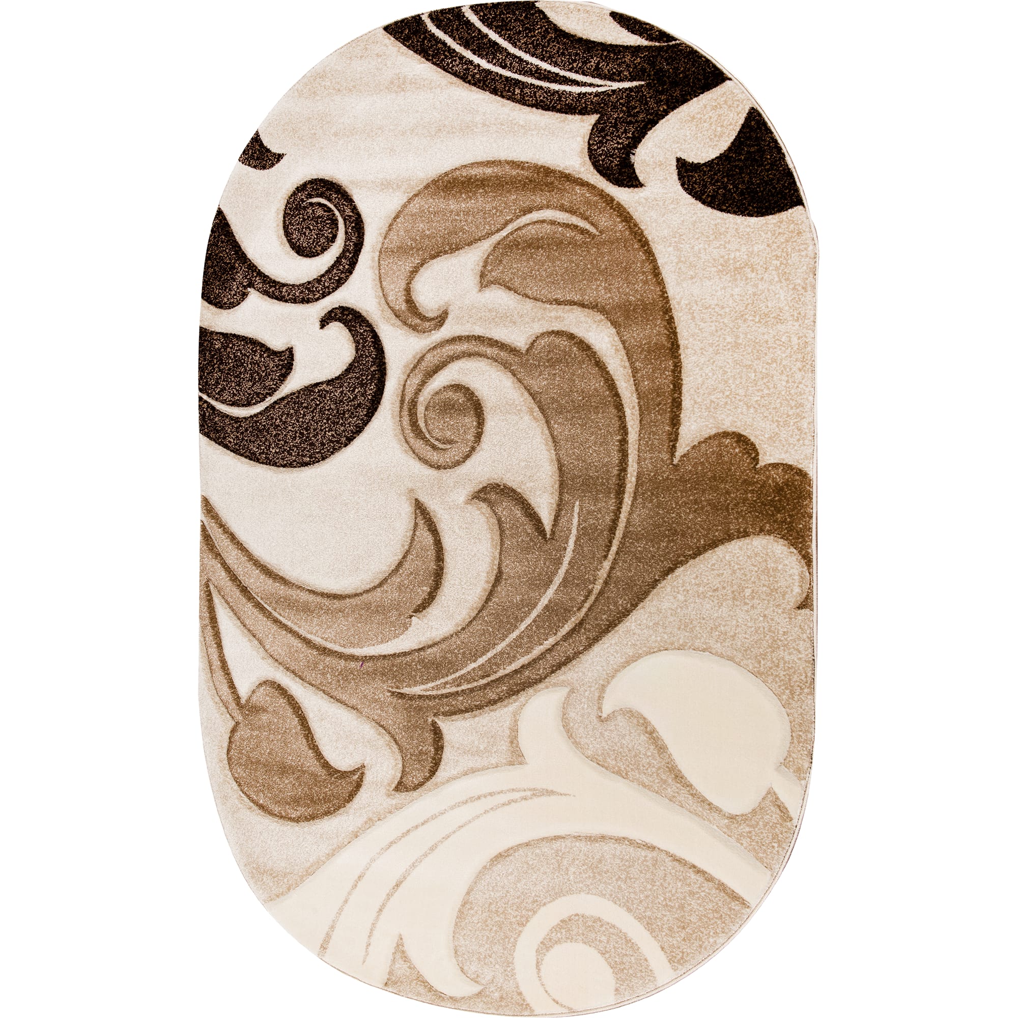 82152290 Ковёр «Вэлдом» 80814-77 овальный, 1.5х2.3 м Santreyd 