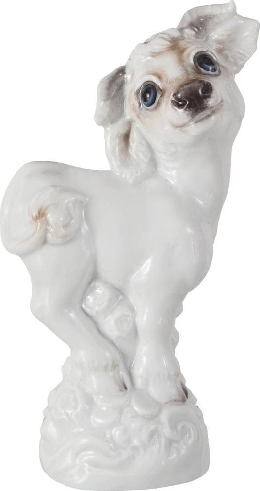 10662468 Meissen Фигурка Meissen "Бычок. Знаки зодиака", 13см, п/к Фарфор 