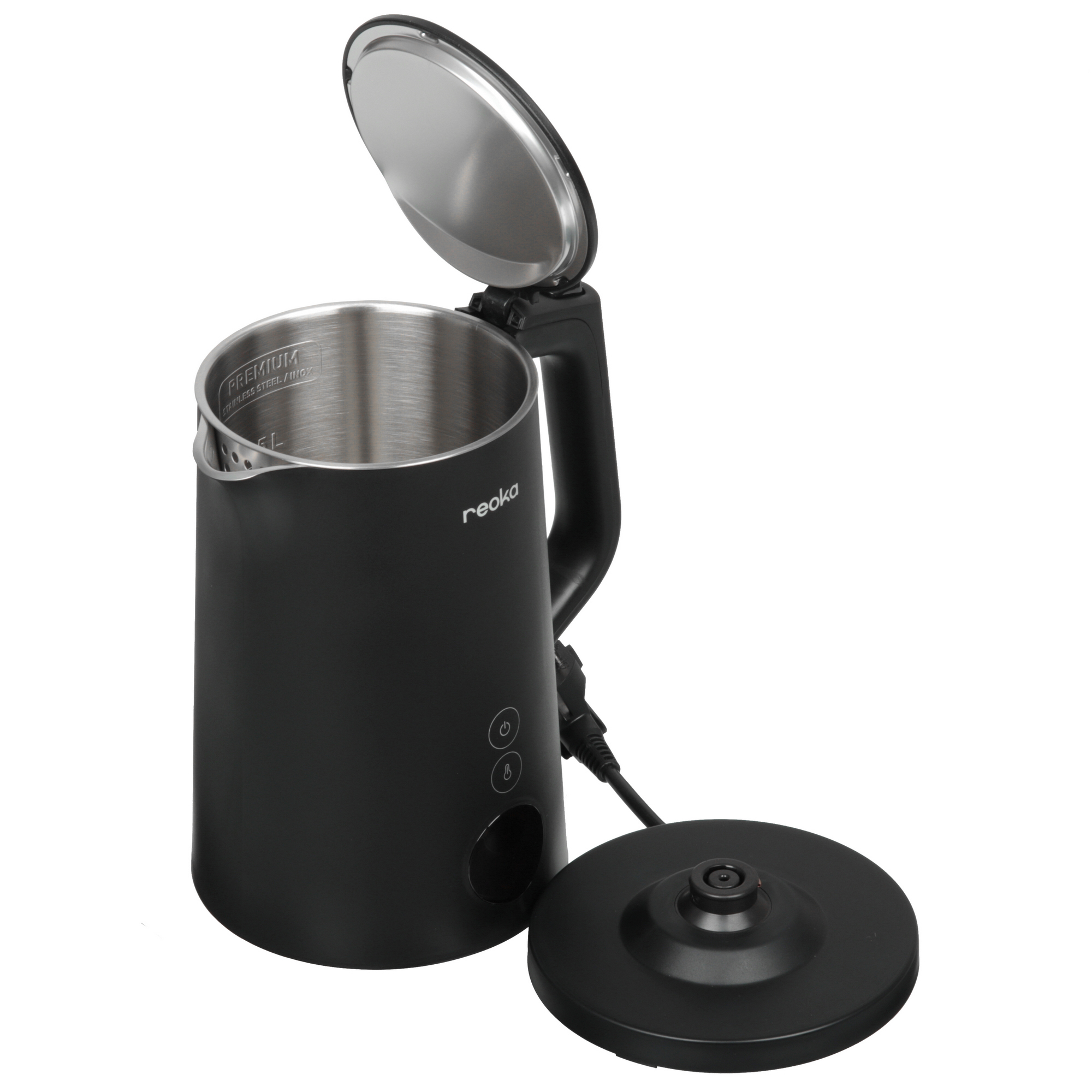 9969092 Электрочайник Reoka RKEK-01 черный STDN-0116724 - Вид №5