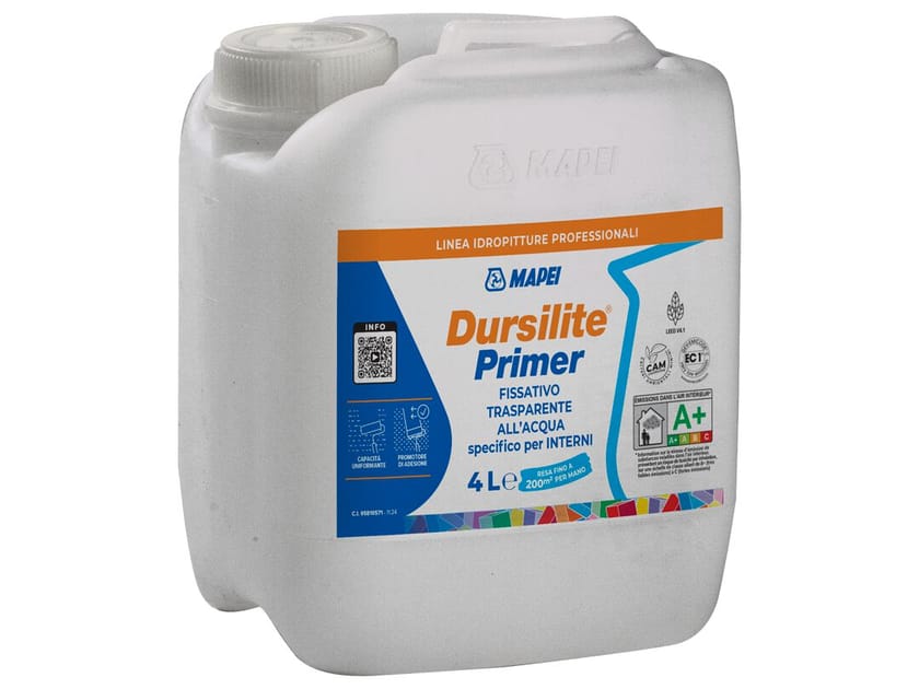 Грунтовка на основе синтетических смол в водной дисперсии MAPEI DURSILITE PRIMER ARCH-00009538