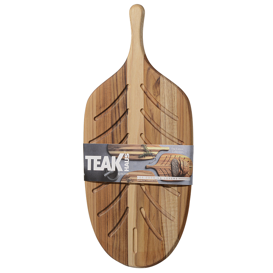 TH701 Доска для хлеба canoe 48х23 см TEAKHAUS  - Вид №13