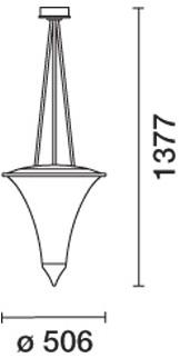 iGuzzini Уличный светильник из оцинкованной стали Fiamma sun-id-1471310 - Вид №2