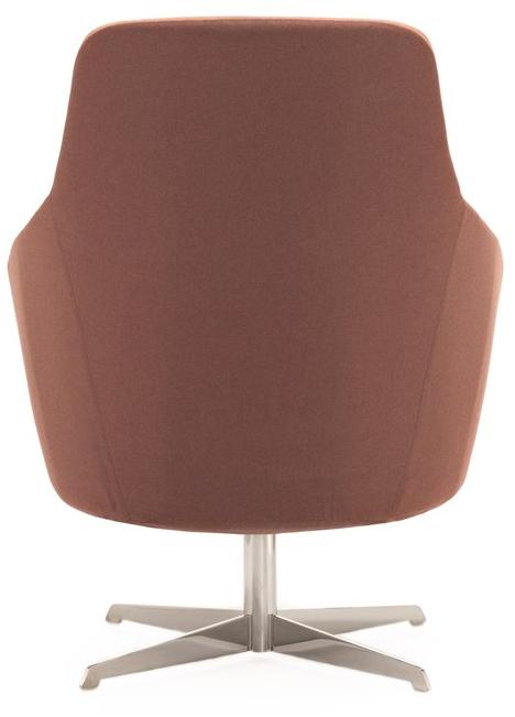 Albaplus Кресло поворотное на четыре спицы с высокой спинкой Folha 2018/083/ita - Вид №3