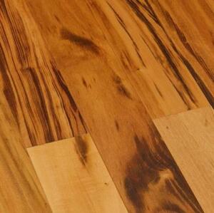 Массивная доска Magestik floor Под лаком (экзотика) 910x124x18мм Тигровое дерево Селект (Гладкая) 910х124 мм.