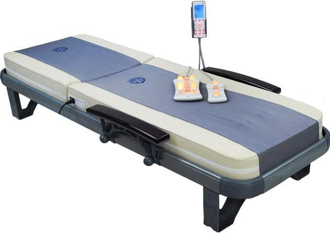 Люкс CGN-005-2C Массажная термическая кровать ЛОТОС 