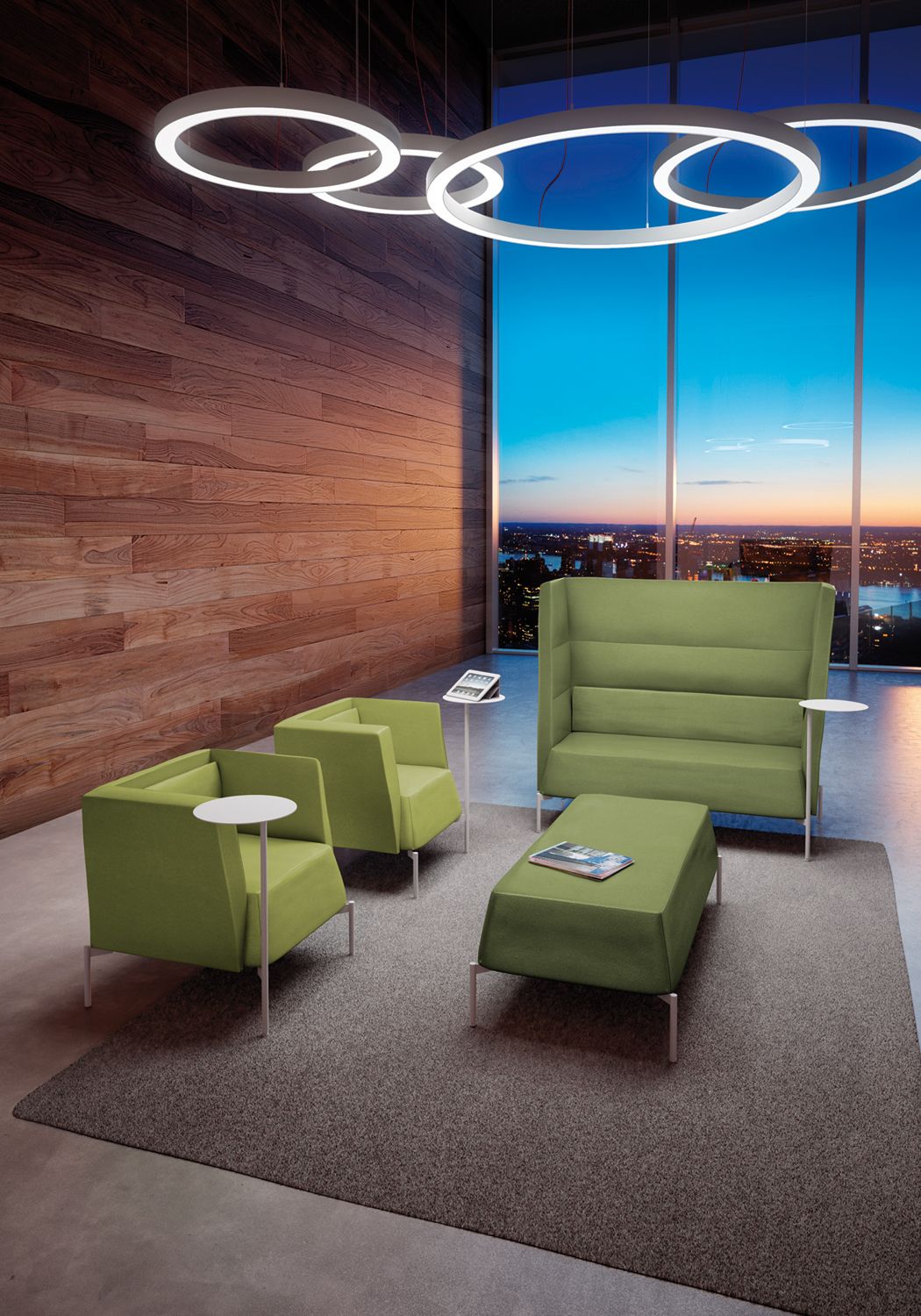 Пуф / журнальный столик из ткани Kastel кендо ARCH-00045051 - Вид №1