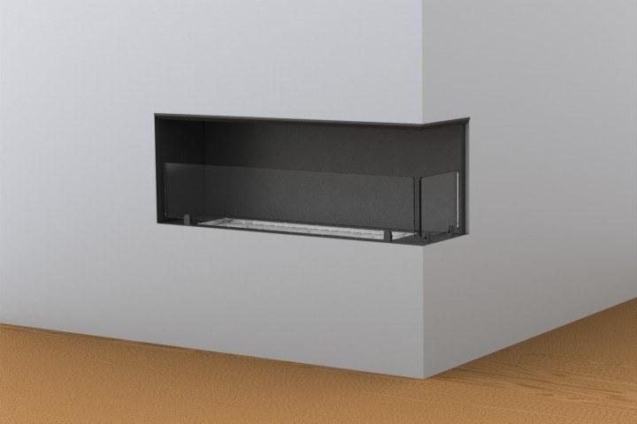 bioKamino Угловой встраиваемый камин на биоэтаноле Bkbf sun-id-1497898 - Вид №4