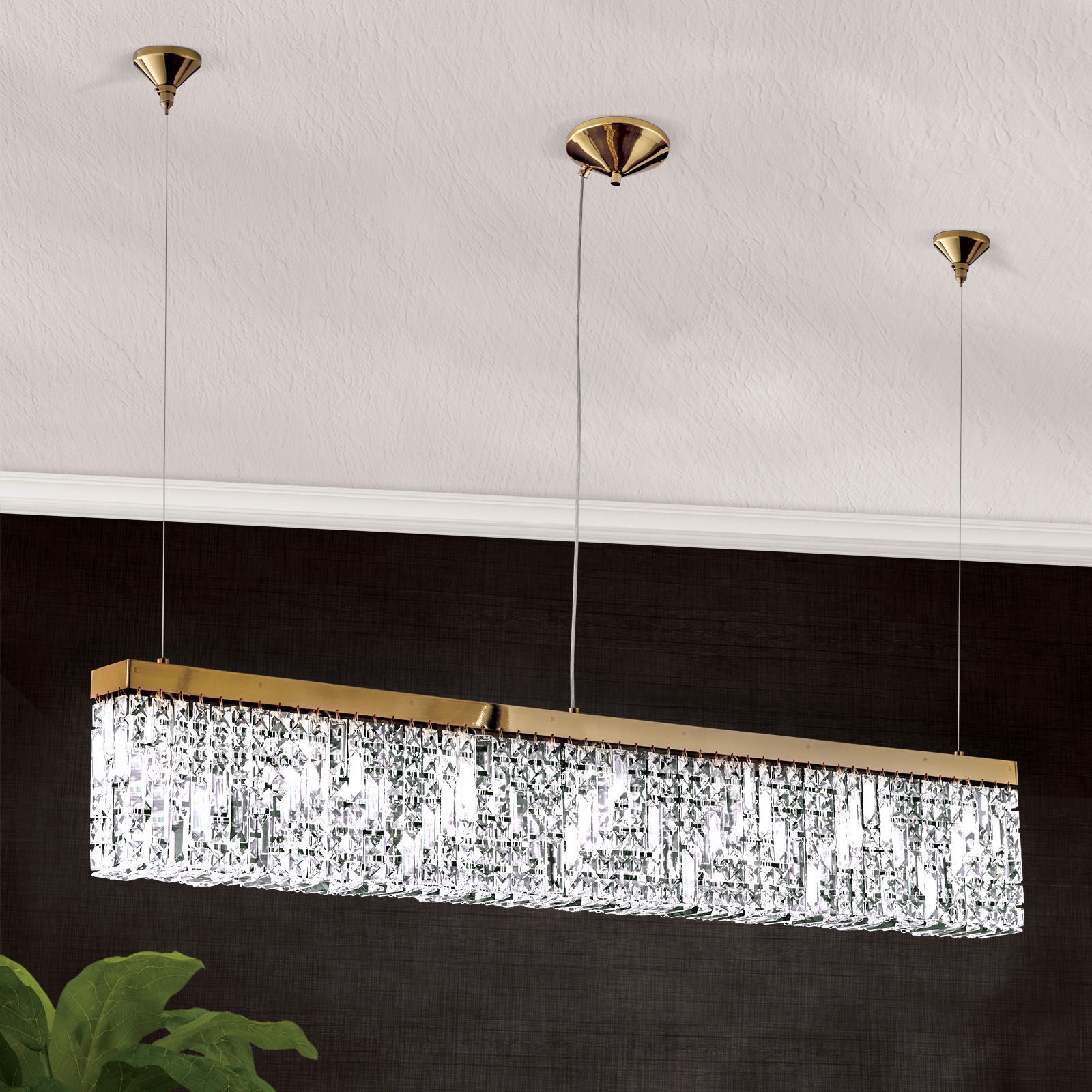 Подвесной светильник с кристаллами Orion кольцо ARCH-00055809 - Вид №15