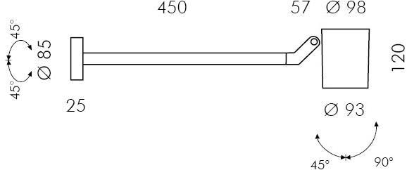 SIMES Наружный прожектор из литого под давлением алюминия Stage sun-id-1491786 - Вид №6
