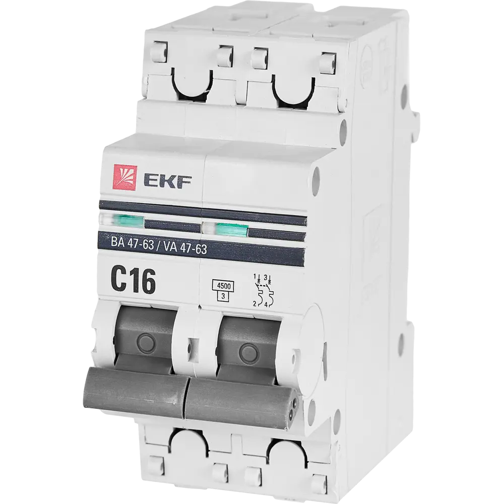 Автоматический выключатель EKF ВА47-63 для защиты электросетей 82421245 STLM-1441709