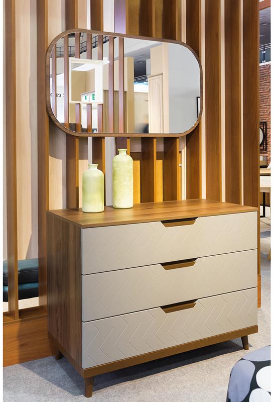 2769 Комод с 3 ящиками Сканди Бежевый R-HOME 4009264h_Беж - Вид №1