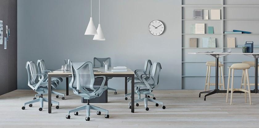 Herman Miller Барный стул высокий деревянный Crosshatch sun-id-1451469 - Вид №8
