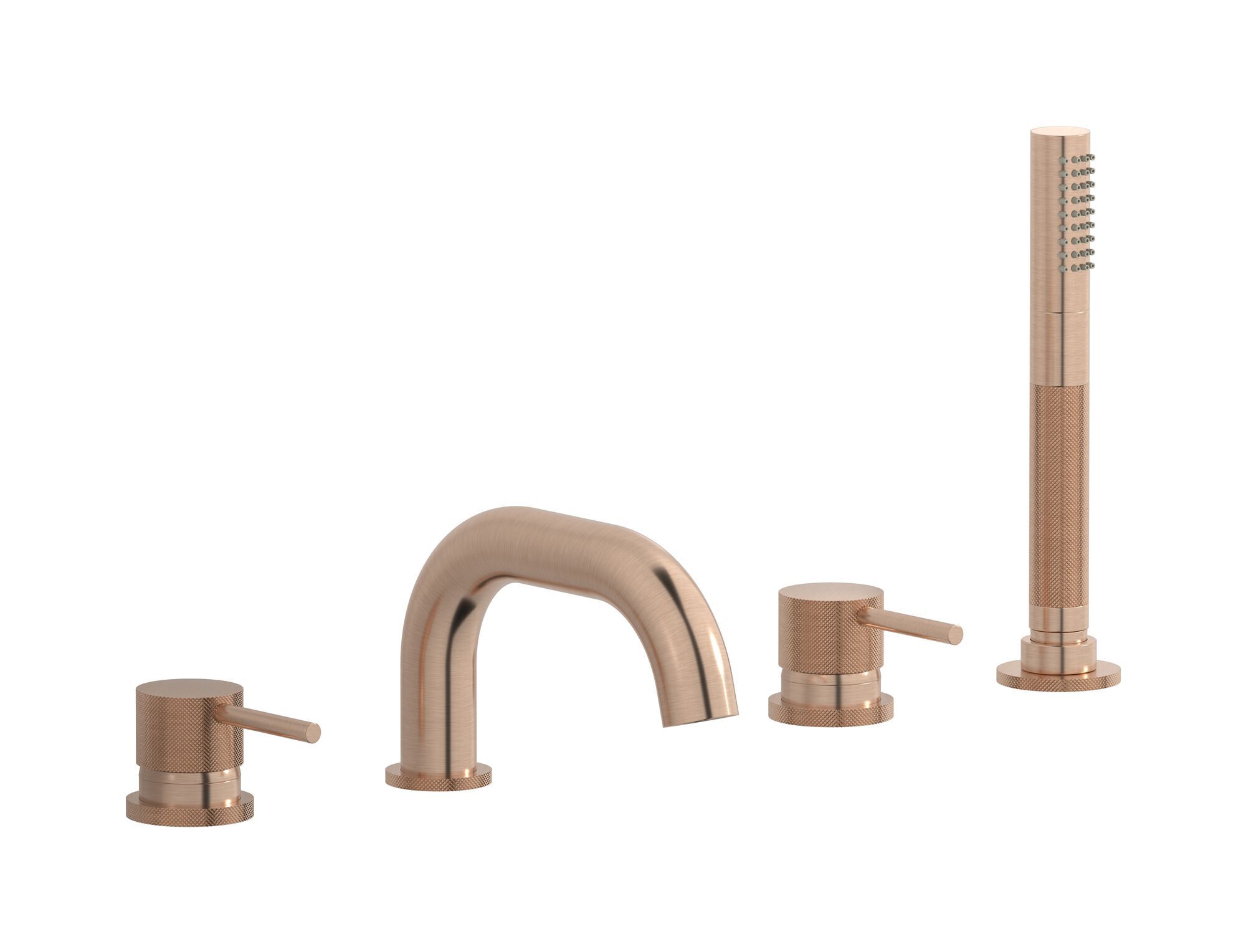 Однорычажный смеситель для ванны с ручным душем IB промышленность ARCH-00108090 - Вид №7