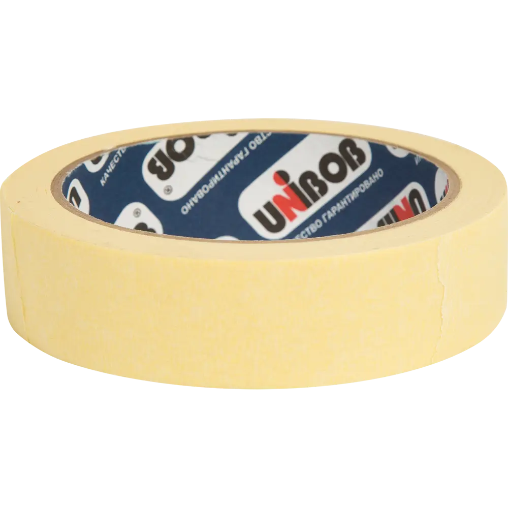Малярная лента для покраски окон 25 мм 25 м UNIBOB STLM-2186894