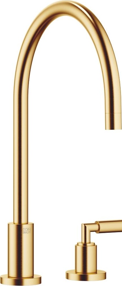 20815882-28 Смеситель на три отверстия - латунь сатинированная Dornbracht Tara 