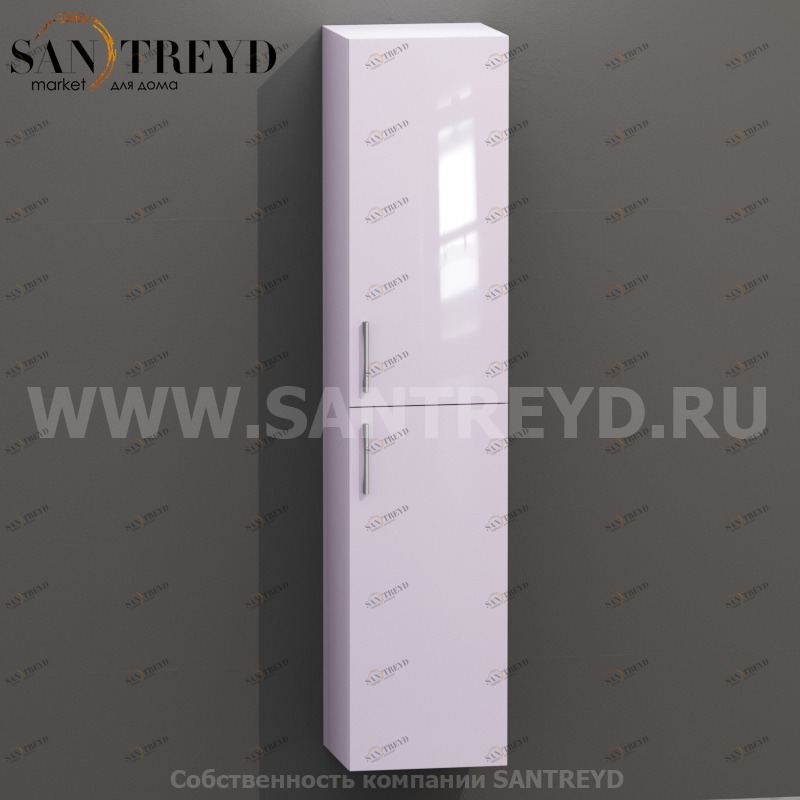 MDC054 Высокий шкаф с двумя створками 160 см фиолетовый Globo 4ALL Италия Ceramica Globo