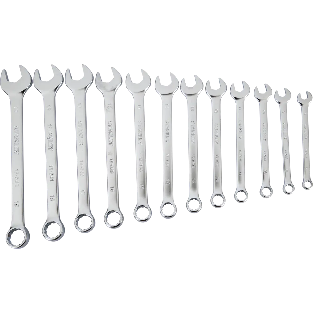Набор ключей комбинированных Stanley Fatmax FMMT82845-0 8-19 мм, 12 предметов STLM-2066707 - Вид №1