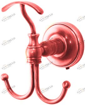 Крючок тройной MIGLIORE Mirella ML.MRL-M032.RA медь 