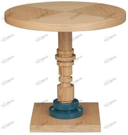 Hamilton Conte Paris Круглый журнальный столик из дуба Tula sun-id-1497060