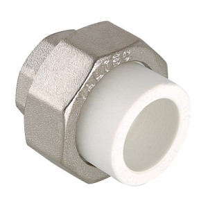 VTp.762.0.03206 Фитинг разъемный полипропиленовый с переходом на внутреннюю резьбу Valtec 32 мм х 1"