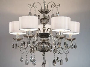 Masiero Люстра из латуни с кристаллами Antika