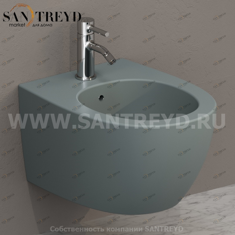 MDS10BL Биде подвесное 4ALL Ceramica Globo