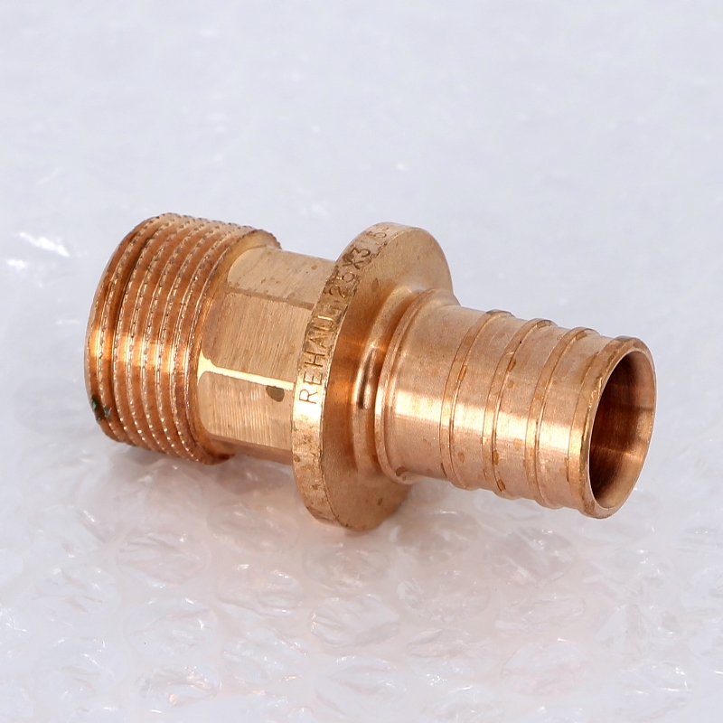 Муфта надвижная Н латунная REHAU 25х3/4" RХ 456318 - Вид №2