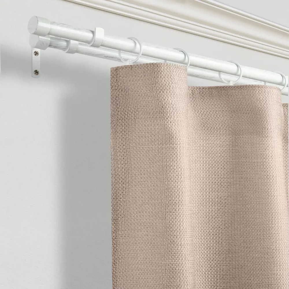 Карниз двухрядный раздвижной d19/16 мм заглушка 160-320 см цвет прованс ORBIS STLM-2125110 - Вид №4