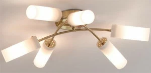 Потолочная люстра Citilux Новелла CL122162 CITILUX НОВЕЛЛА ЗОЛОТО 182357 Белый