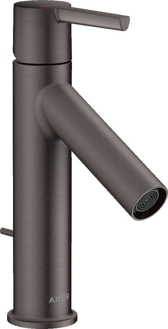 10007340 Смеситель для раковины 100, однорычажный, CoolStart, с рычажной ручкой и сливным гарнитуром AXOR STARCK