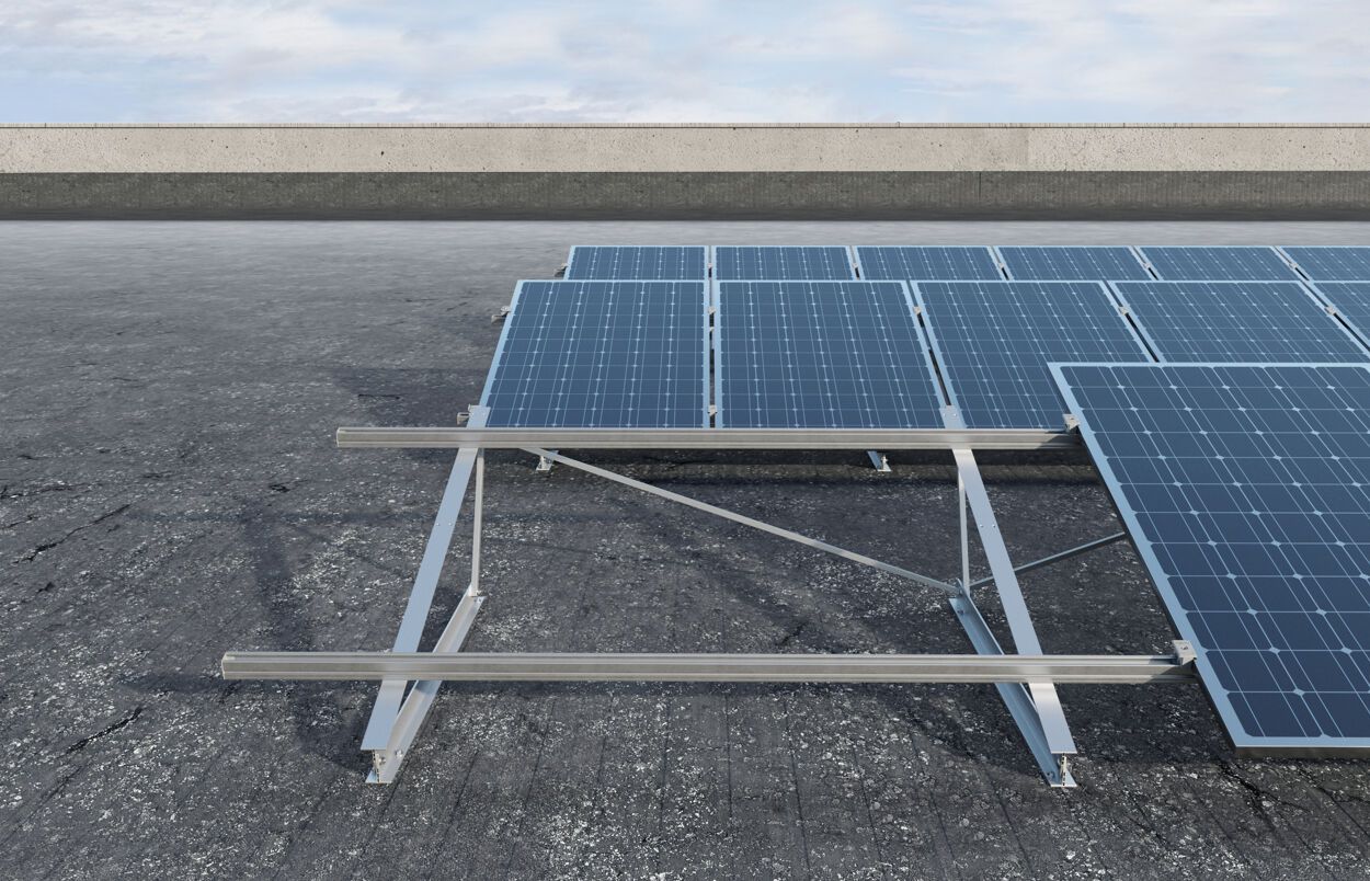 Экструдированный алюминиевый профиль фотоэлектрической системы FISCHER SOLARFISH ARCH-00089781 - Вид №2