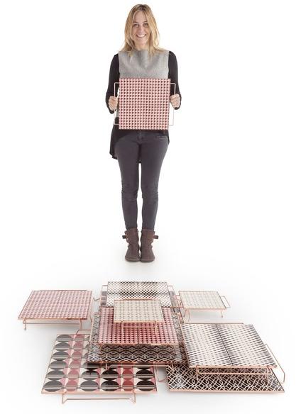 GAN Квадратный поднос из алюминия Mix&match sun-id-1393684 - Вид №28