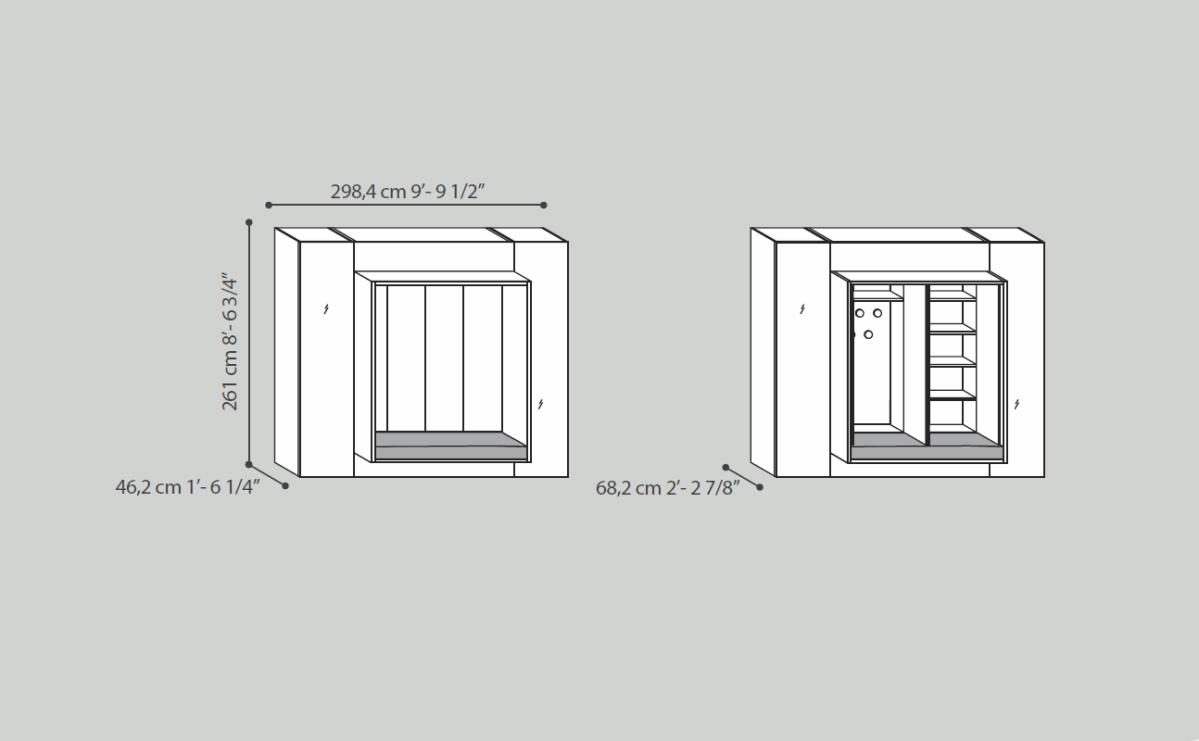 Композиция из модулей  TUMIDEI 263  - Вид №2