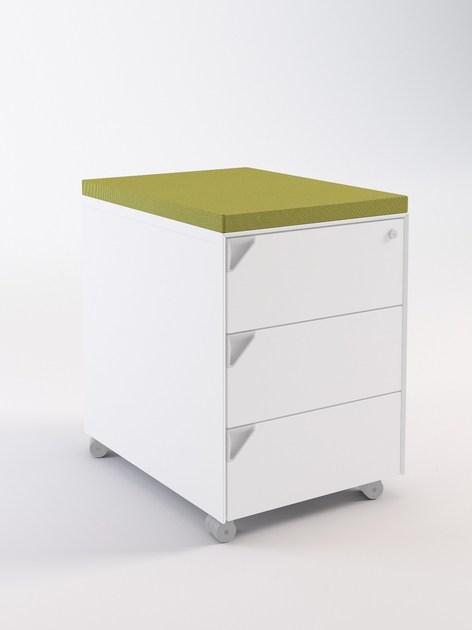 Steelbox by Metalway Низкий офисный ящик для хранения из листового металла с замком Joint sun-id-1428949 - Вид №17