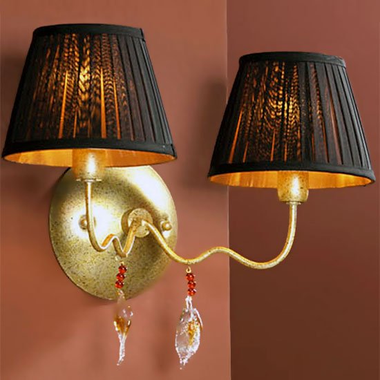 Бра Coral от Schuller SCHULLER  245827 Золото;черный  - Вид №1