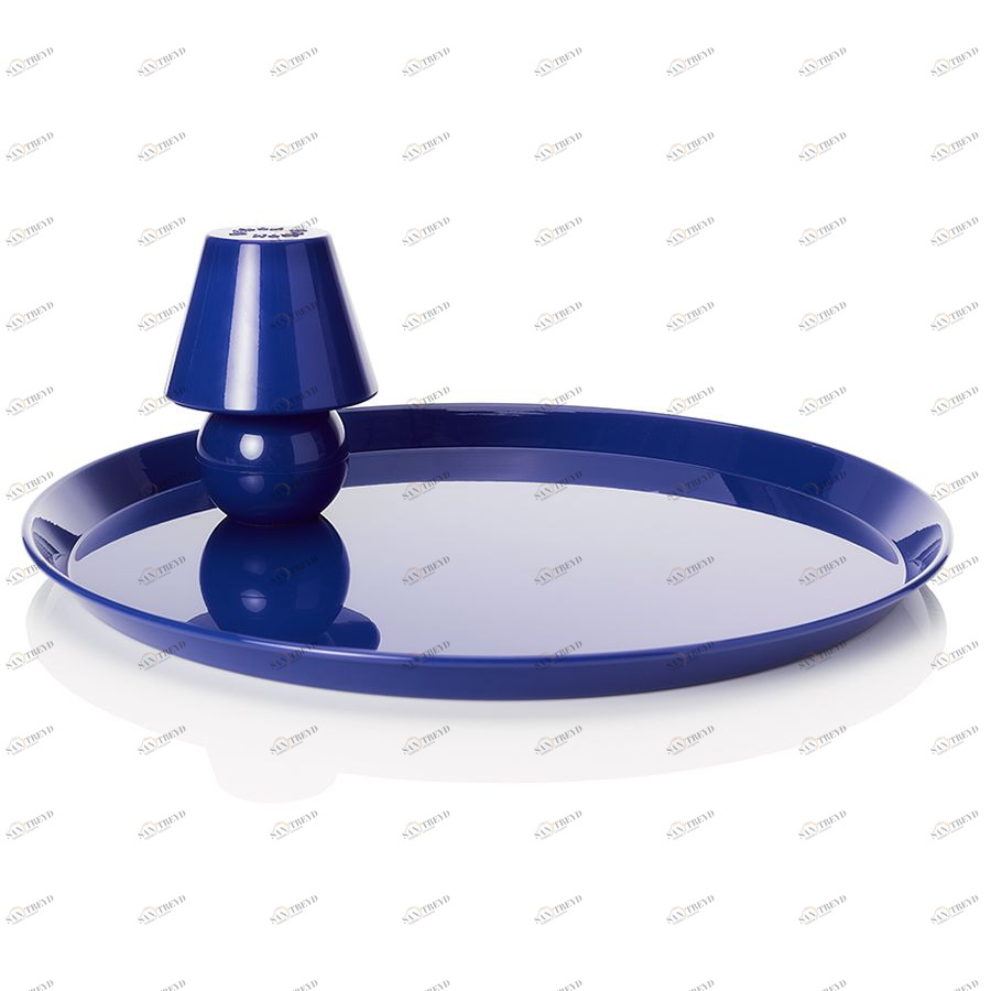 Поднос с лампой Snacklight, голубой Fatboy 100559