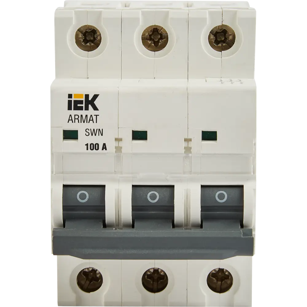 Дифференциальный автомат IEK SWN 3P 100А с защитой от утечек 87762177 STLM-1106056 - Вид №1
