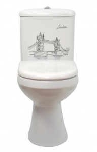 1804 Лорена, декор «Лондон» Строй керамика сервис