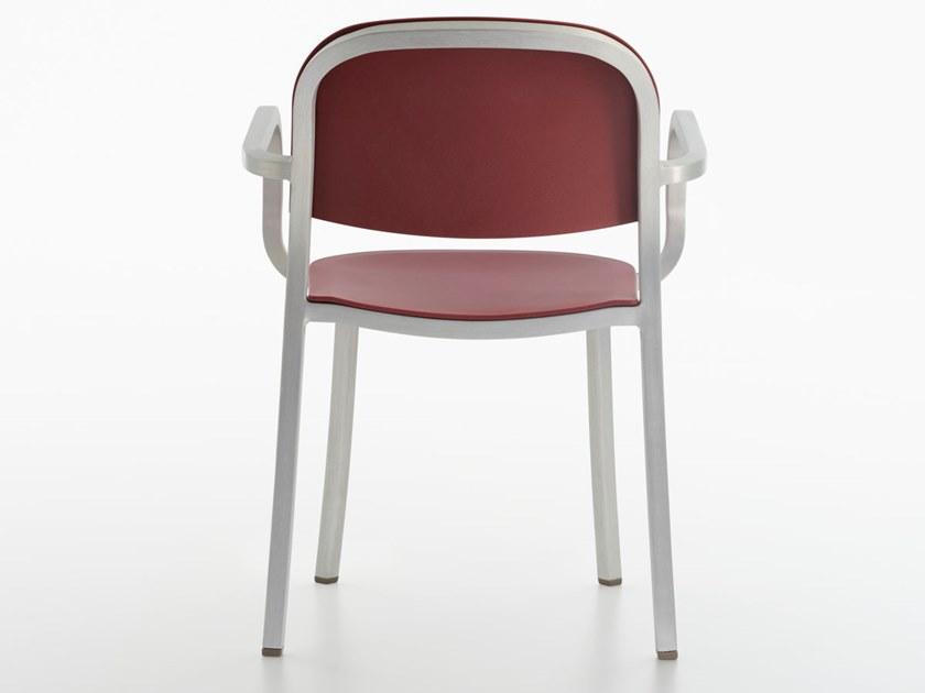 Emeco Стул из полипропилена штабелируемый с подлокотниками 1 inch sun-id-1366901 - Вид №2