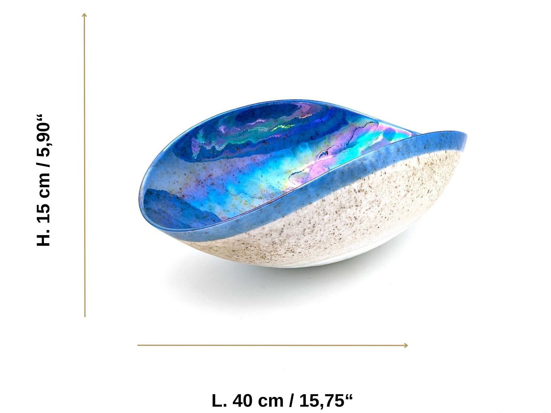 Центральные элементы из муранского стекла ручной работы YourMurano Shell ARCH-00048136 - Вид №8