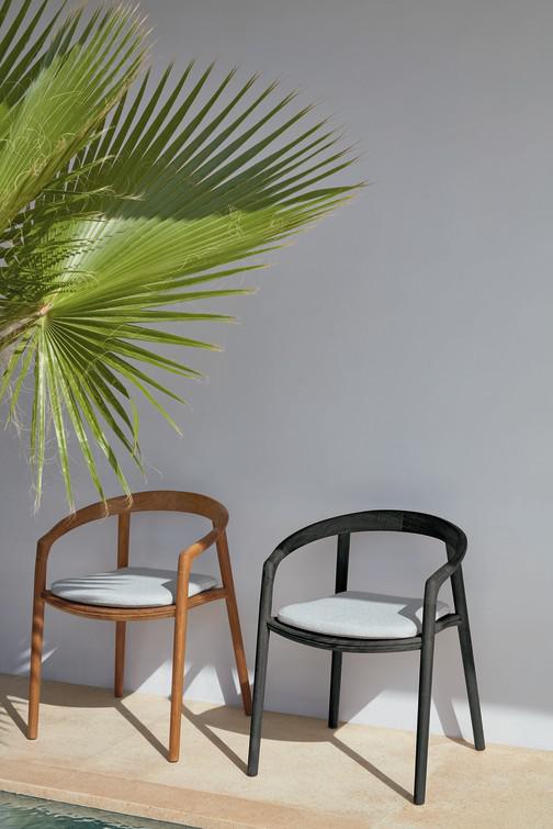 Табурет 47 teak nero Manutti Solid MNST04 - Вид №27