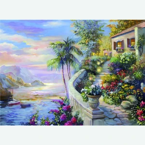 Фотообои флизелиновые «Дом у моря» 270х370 cм 18097648 STLM-2104936