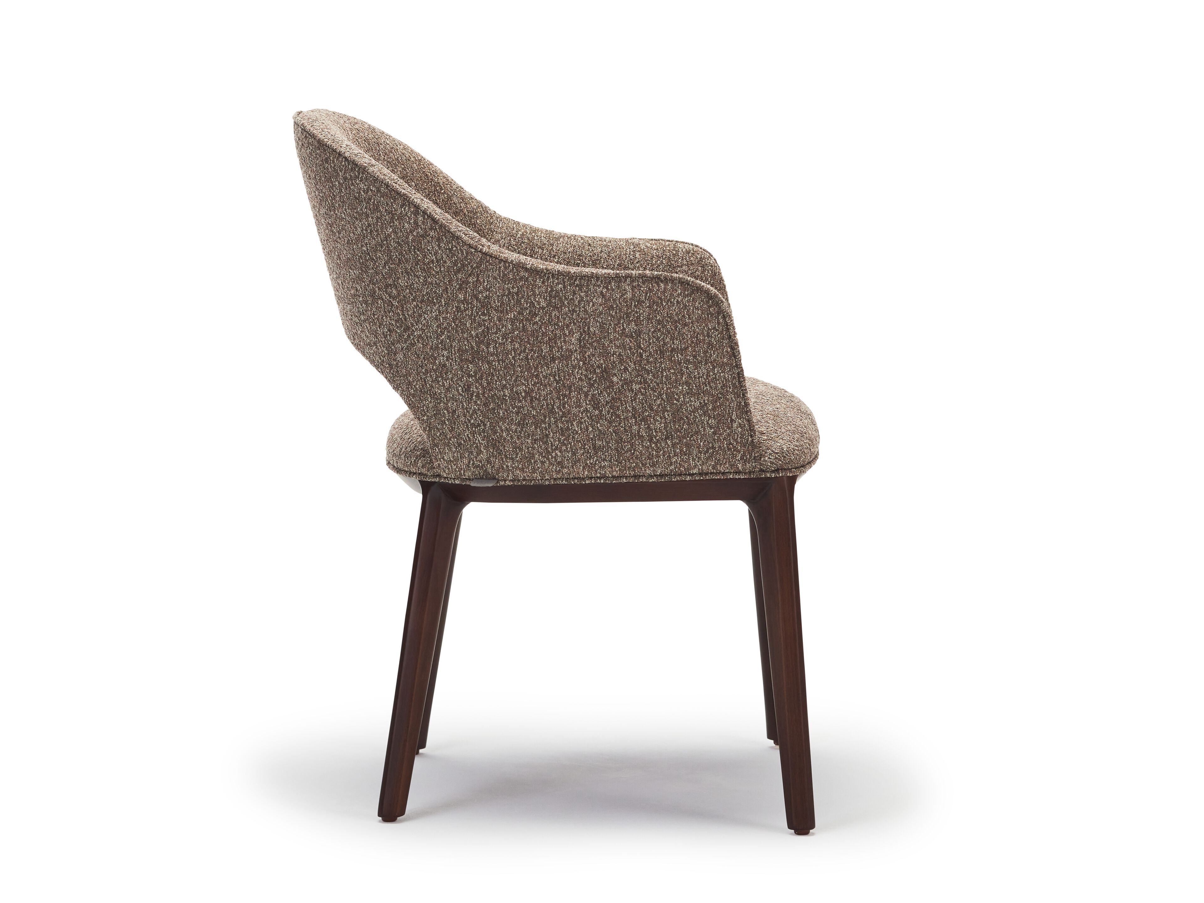 Тканевый стул с подлокотниками Papell Design гостиница ARCH-00089303 - Вид №2