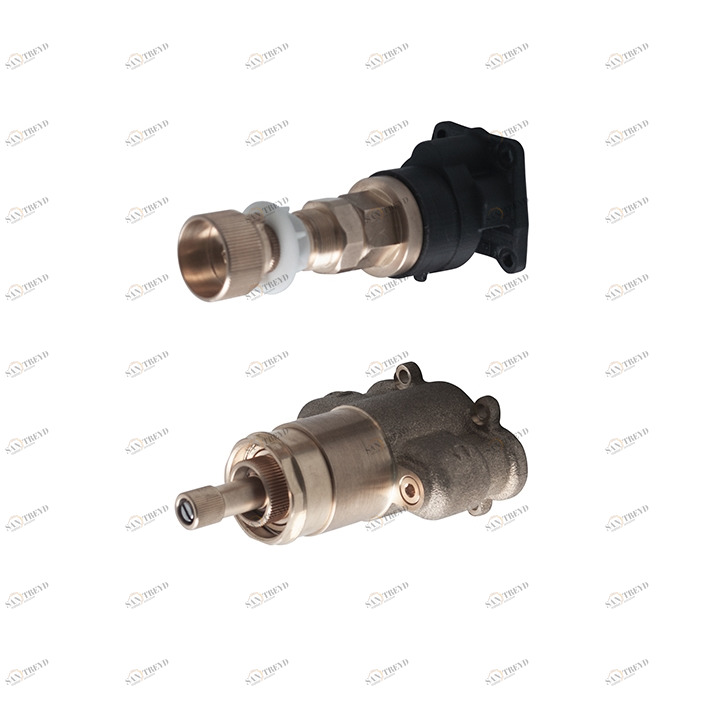 SMART BOX SLIM - Внутренний термостатический компонент на 3 выхода   100238318 - N521280253  Smart box slim NOKEN 100238407  CHROME 