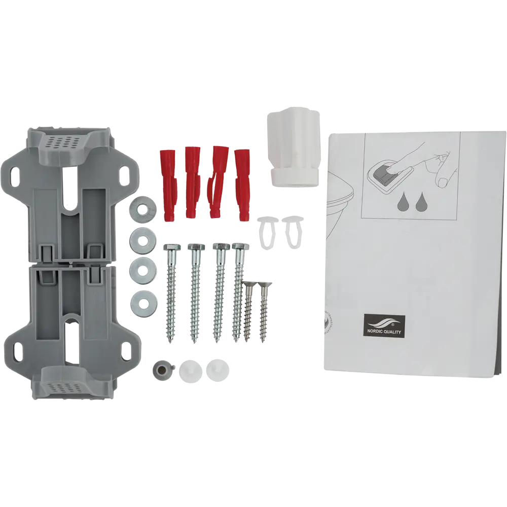 Унитаз напольный Gustavsberg Nautic Duo горизонтальный выпуск двойной слив STLM-2064112 - Вид №4