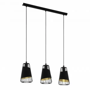 Подвесной светильник Eglo Austell 49448 EGLO ДИЗАЙНЕРСКИЕ, AUSTELL 221627 Черный