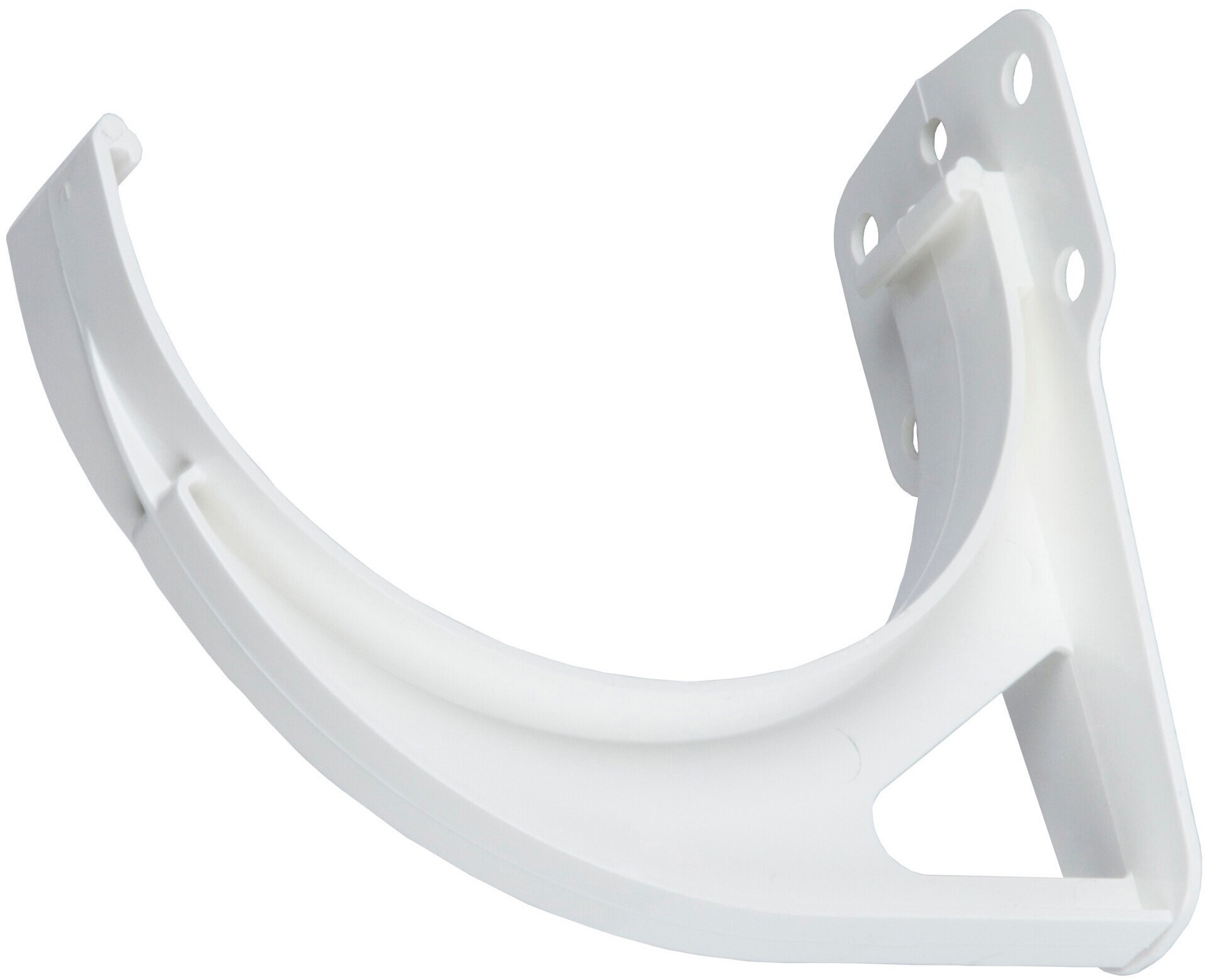 81930131 Кронштейн желоба Dacha 120 мм белый STLM-0014096 DÖCKE