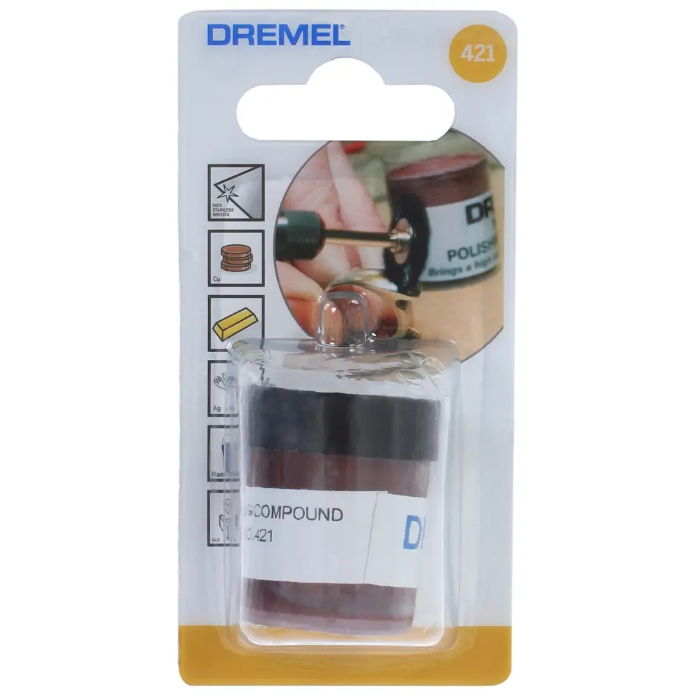 Паста полировальная Dremel 421 STLM-2076769 - Вид №1