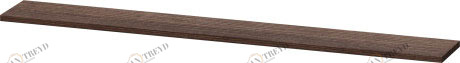 XL791205353 Подвесная полка X-Large #XL7912 600-1600 x 160 мм Каштан темный, декор Duravit