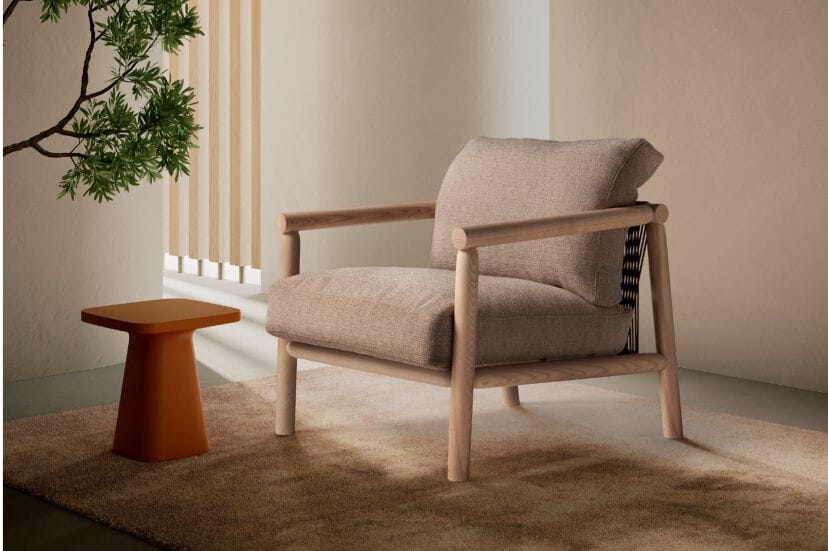 Тканевое кресло с подлокотниками Marac TIME OUT ARCH-00006672 - Вид №1